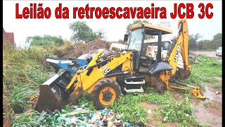 Retroescavadeira Jcb 3C Em Leilão Da Prefeitura De Paraibano/Ma