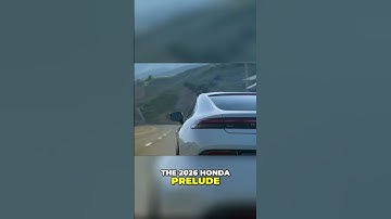 2026 Honda Prelude  Hybrid Sports Coupe Debuts on Winding Road!