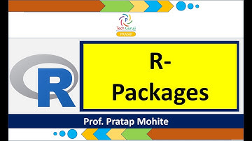 Lecture No 14: R Packages | Prof. Pratap Mohite |Technical Guruji Pratap