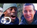 Sterling K. Brown Is Terrified Of Raccoons! | Running Wild With Bear Grylls