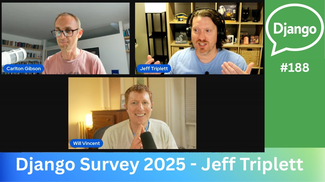 Thumbnail for video: Django Survey 2025 - Jeff Triplett