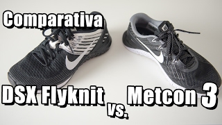 usar: metcon 3 o Nike Flyknit -
