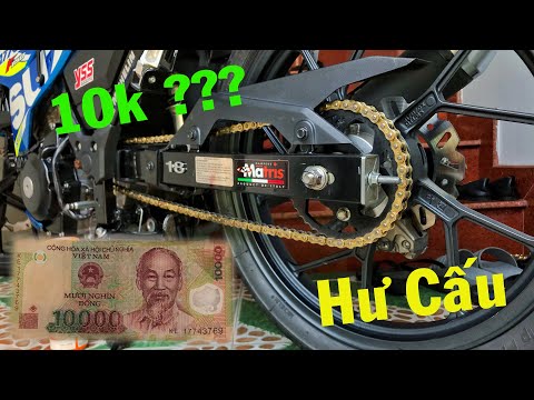 Vệ sinh nhông sên dĩa bằng dầu hôi | Bảo dưỡng | Satria Fi 150 | NSD RedLeo | Xịt sên repsol