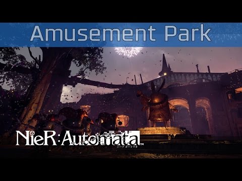 Nier: Automata - Amusement Park Walkthrough [HD 1080P/60FPS]