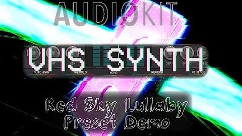VHS Synth by Audiokit