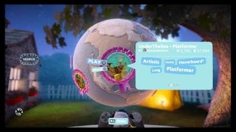 LittleBigPlanet 3 - community created levels - UnderTheSea ~ Platformer