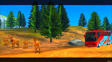 Modern Bus Drive Parking 3D. Part 1 || Game Android & iOS Gameplayer.