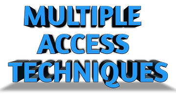 MULTIPLE ACCESS TECHNIQUES ( FDMA , TDMA , CDMA )