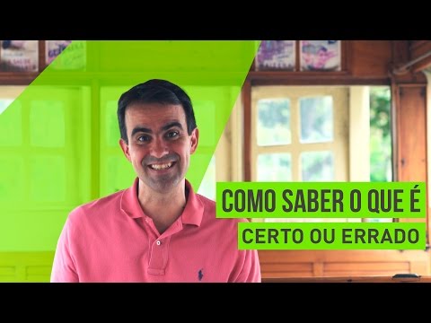 Vídeo: O que significa saber errado?