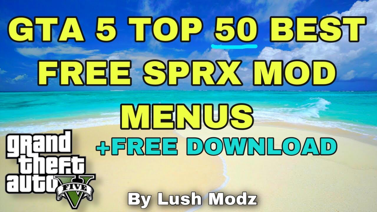 ❖All Gta V SPRX Menus out now +Download ❖