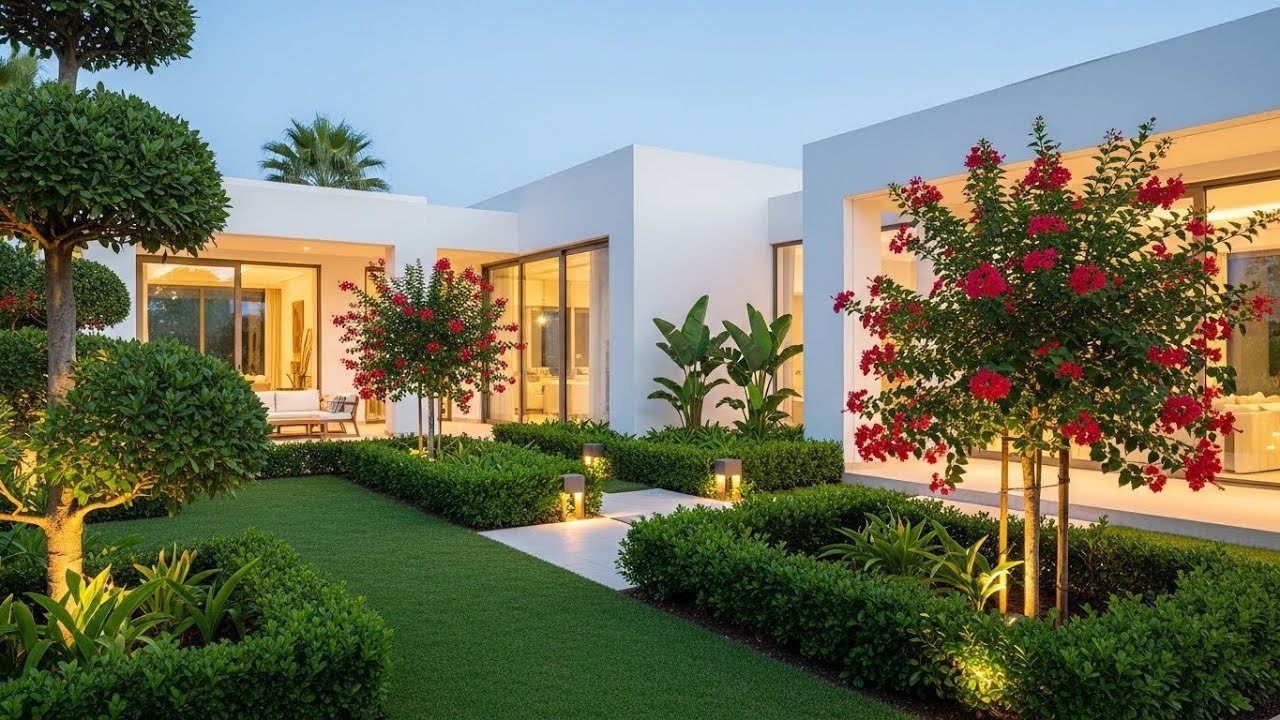 Inside the Modern Mansion Where the Garden Steals the Show 🌸