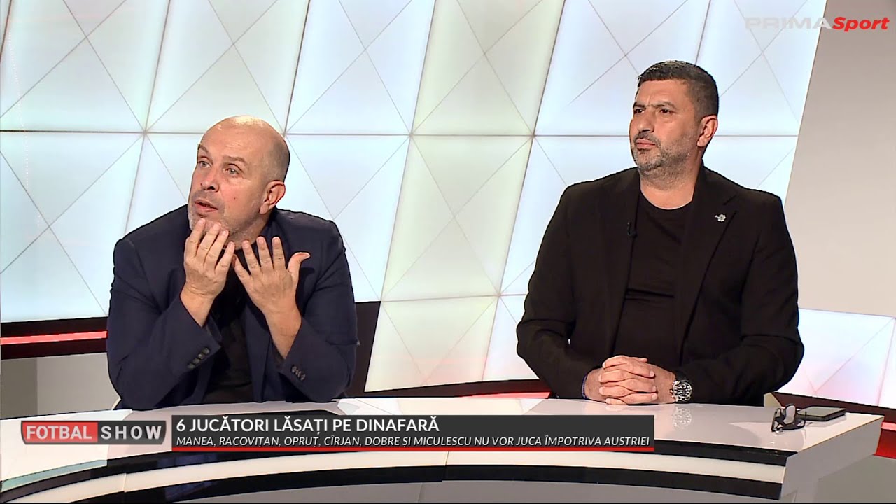 Cosmescu: ”Este o nebunie să nu-i iei pe Dobre și Manea în lot. Mă miră enorm"