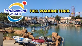 PORTAVENTURA WORLD | FULL WALKING TOUR | SALOU, SPAIN