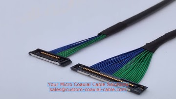 custom micro-coaxial cable for machine vision prototype in 7 days High-performance Efficient Partner