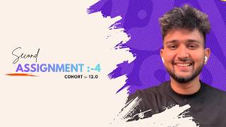 Assignment 4 | sound design | by @TharunSpeaks