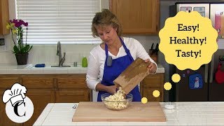 How to Make Microwave Popcorn in a Paper Bag! An Easy, Healthy, Tasty Snack!