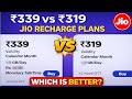 Jio ₹339 &amp; ₹319 Recharge Plans Full Details | Jio Calendar Month Recharge Plans 2026