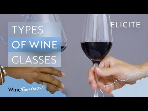 Video: Types Of Wine Glasses (photo)