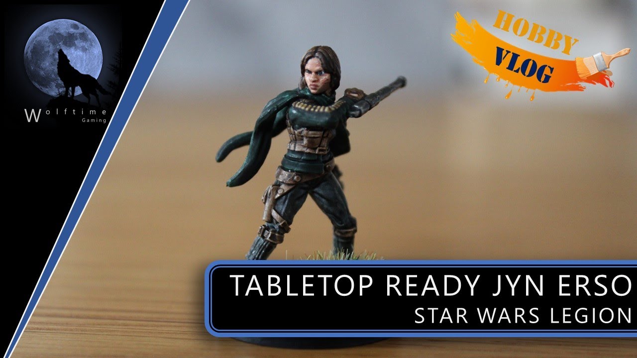 Tabletop Ready Jyn Erso Star Wars Legion YouTube