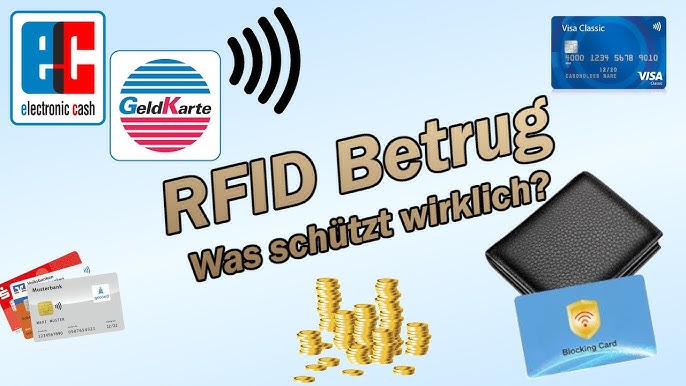 RFID Blocker Schutz vor Betrug Kreditkarte Bankkarte