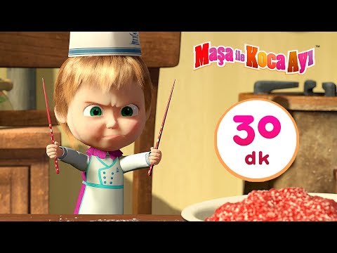 Maşa İle Koca Ayı - 🍔 Afiyet Olsun 🍕 Paket 3 🎬 30 dk