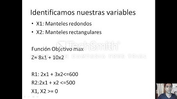 Programación Lineal en Software POM QM