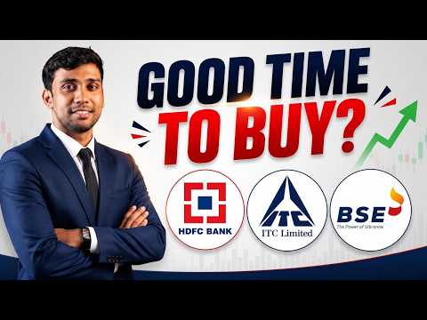 30%+ Correction! BUY ചെയ്യാനുള്ള അവസരമോ? | HDFC, ITC & BSE Analysis