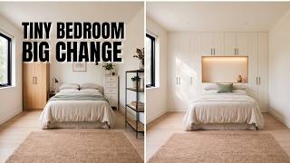 5 Small Bedroom Makeovers That Feel Twice as Big