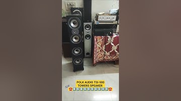 ☢️ POLK AUDIO TSI-500 DEMO TEST FOR YOUTUBE FAMILY #technics #audioamplifier #dsp #bass #dolbydts