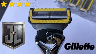 Justice League Gillette Fusion Proshield Mens Razor Gift Set Limited Edition