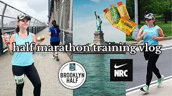 Training for My First Half Marathon with Nike Run Club 14 Week Plan | Vlog & Review