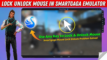 How to Change Mouse Lock Unlock in Smart gaga Free Fire | Smartgaga Mouse Lock Unlock Problem Fixed