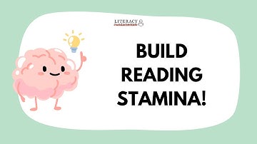 How To Build Reading Stamina | Animated Video For Kids & Daily 5 Read To Self