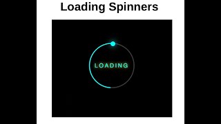 CSS Loaders | Spinner Loader Designing using CSS | UI Ninjas