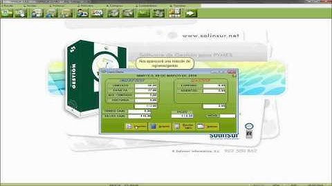 Tpvsof - Cierre de caja - Solinsur Informatica