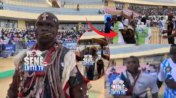 Bagarre bou meti Petit Lo vs Siteu Bou Anti avant combat