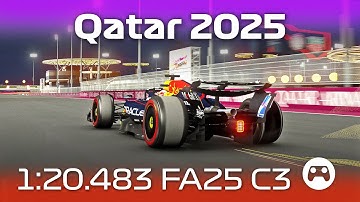 F1 2025 Qatar | 1:20.483 | VRC Formula Alpha 2025 Pro v1.1 | Assetto Corsa | Hotlap + Setup