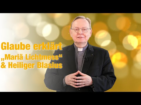 Faith explains "Candlemas" and Saint Blaise