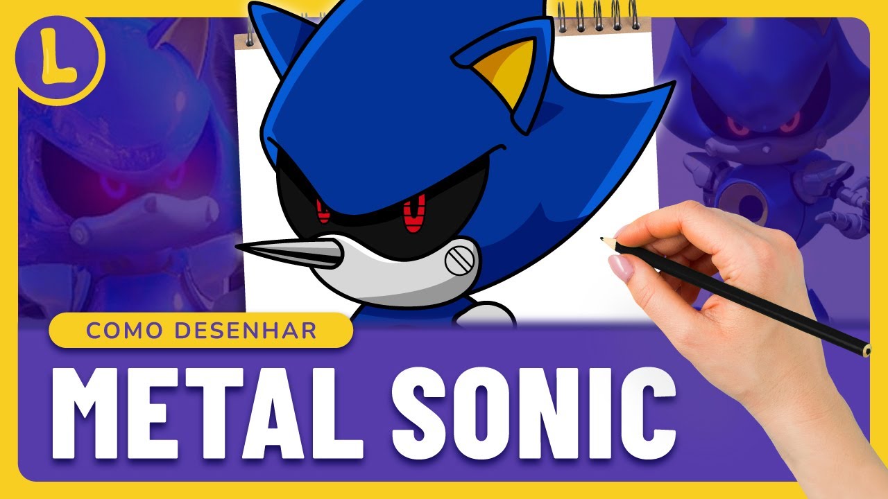 Desenhos de Metal Sonic para Colorir