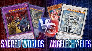 Yu-Gi-Oh! Dark World Sacred Beast VS Angelechy Elfnotes