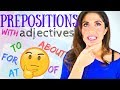 How to use PREPOSITIONS with Adjectives | Understanding Prepositions