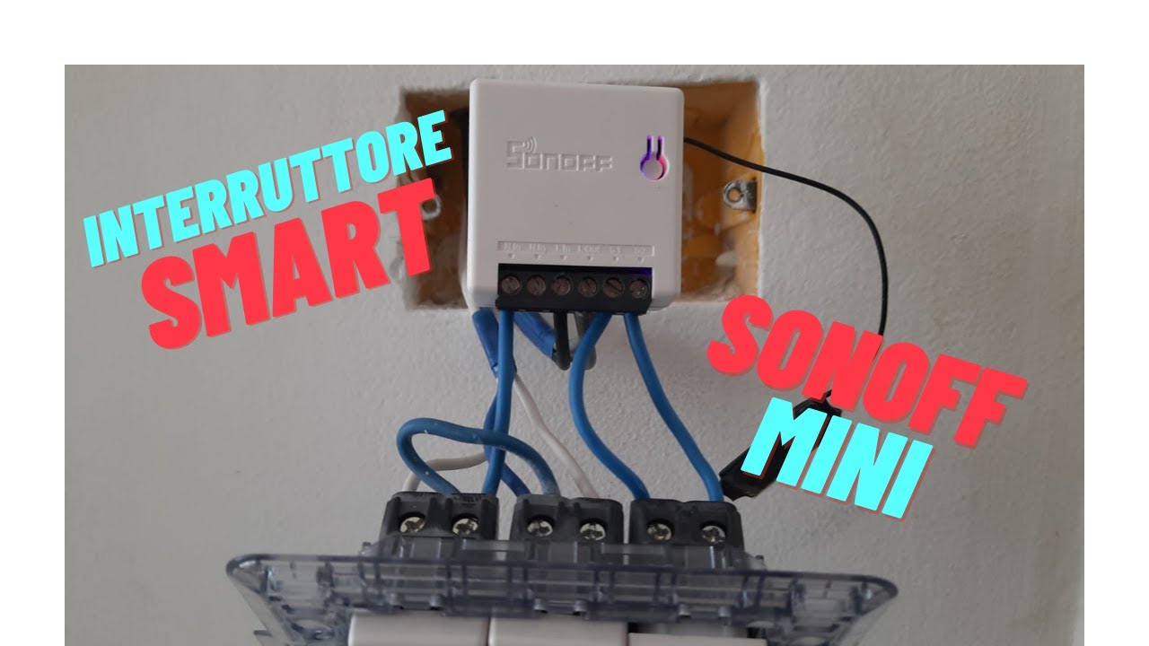 SONOFF MINI DIY Smart Switch WiFi Interruttore Compatibile con Alex