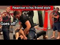 khabib Nurmagomedov reaction to his friend style,  Reaction , funny