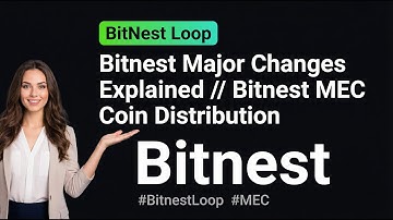 Bitnest Major Changes Explained // Bitnest MEC Coin Distribution  Bitnest  #BitnestLoop  #MEC