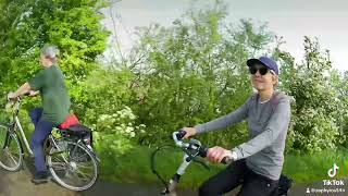 Cycling Rhine Delta Zuid Holland in Spring