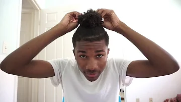 How To Wash And Moisturize Hair for a Twist Out (Men)
