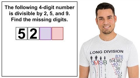 Find the missing digits of the 4-digit number to satisfy the divisibility rules!