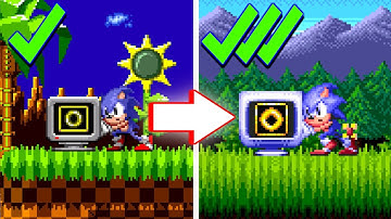 This Sonic Hack Has an AMAZING First Level! 🌙 Save The Moon (Demo) 🌙 Sonic hacks Gameplay