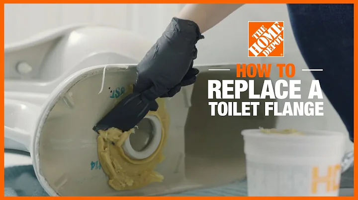 How to Replace a Toilet Flange | Toilet Repair | The Home Depot