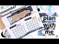 PLAN WITH ME | november reading bullet journal setup ✨celestial theme✨